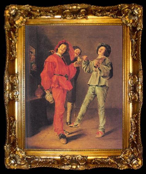 framed  Judith leyster Merry Trio, ta009-2